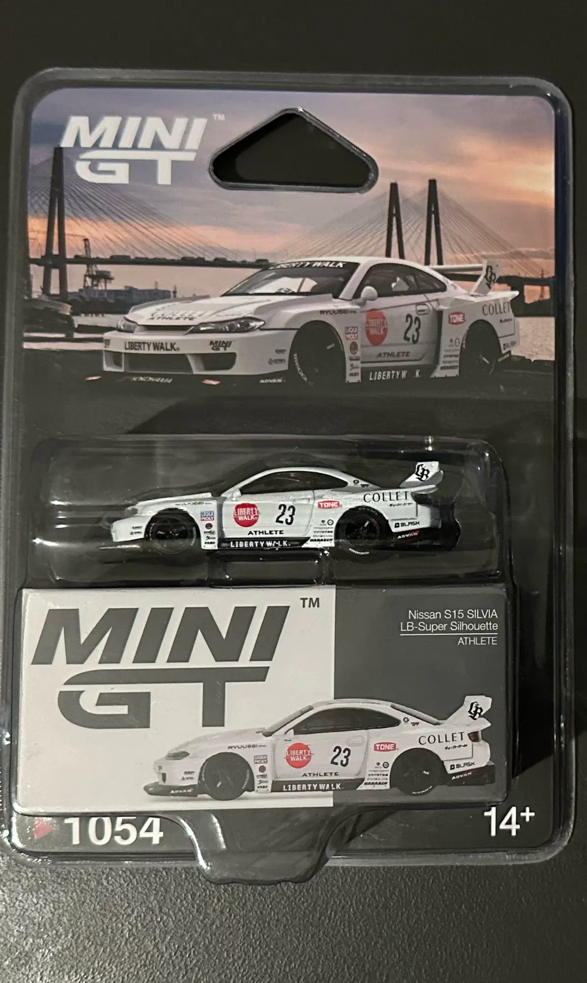 2025 Nissan LB-Super Silhouette S15 SILVIA ATHLETE White: Blister: Image 2
