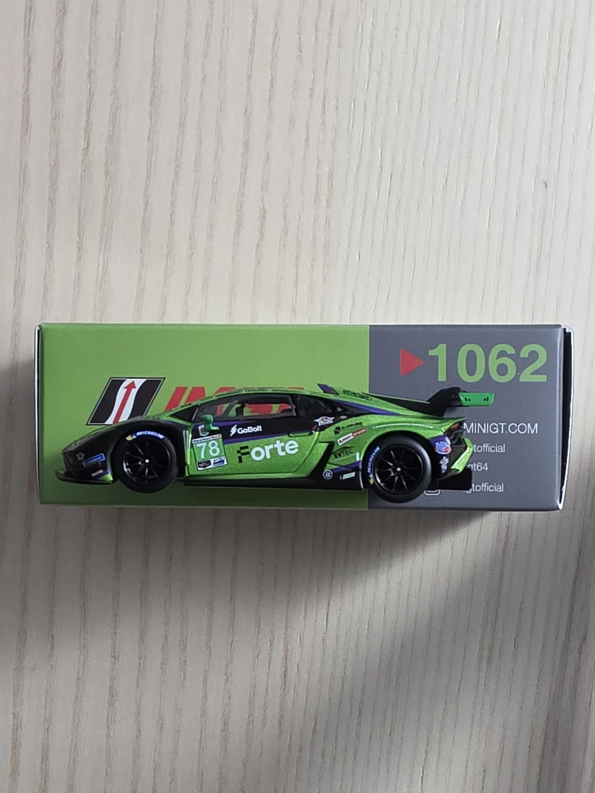 2025 Lamborghini Huracán GT3 EVO2 #78 Forte Racing 2024 IMSA Daytona 24 Hrs: No Package: Image 4