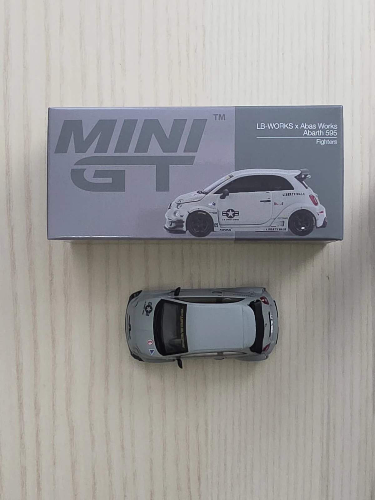 2025 Abarth 595 LB-WORKS x Abas Works Fighters Grey: No Package: Image 5