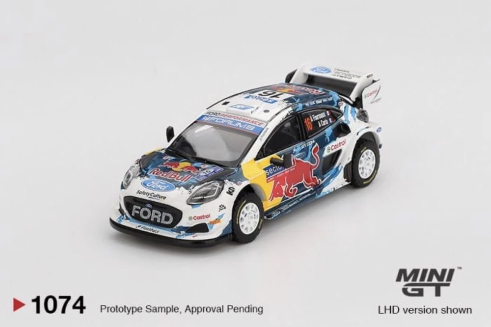 Hot Wheels Ford Puma Rally1#16 M-Sport Ford WRT 2024 Rally Finland 3rd Place