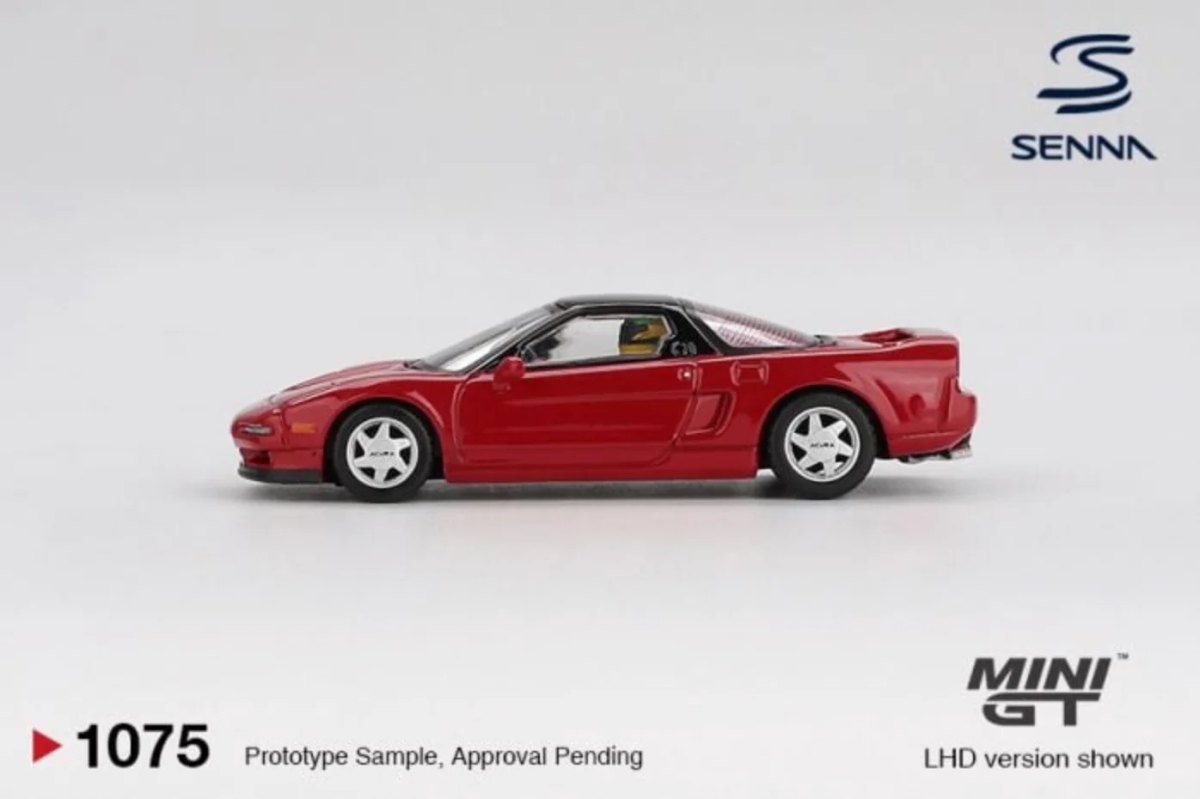 2025 Honda NS-X Prototype Midship Sports1989 Ayrton Senna w/ Figure: No Package: Image 3