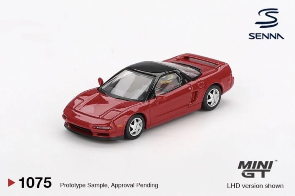 Hot Wheels Honda NS-X Prototype Midship Sports1989 Ayrton Senna w/ Figure