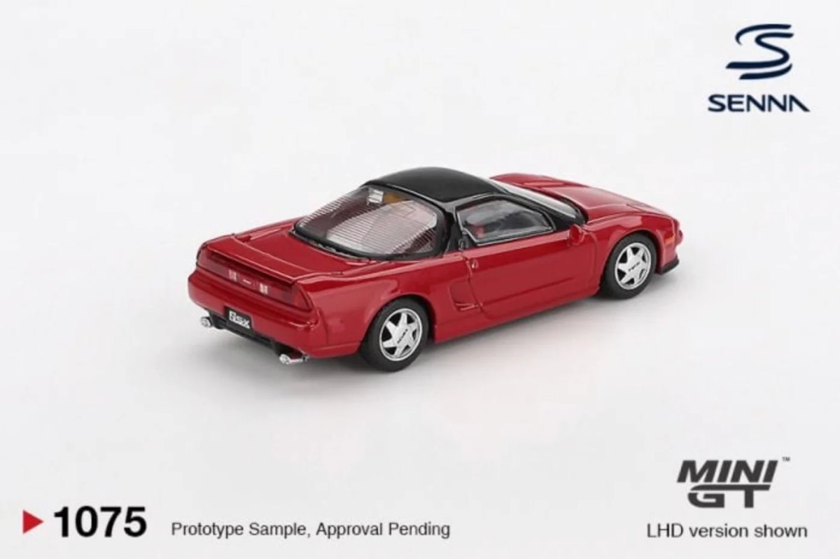 2025 Honda NS-X Prototype Midship Sports1989 Ayrton Senna w/ Figure: No Package: Image 2