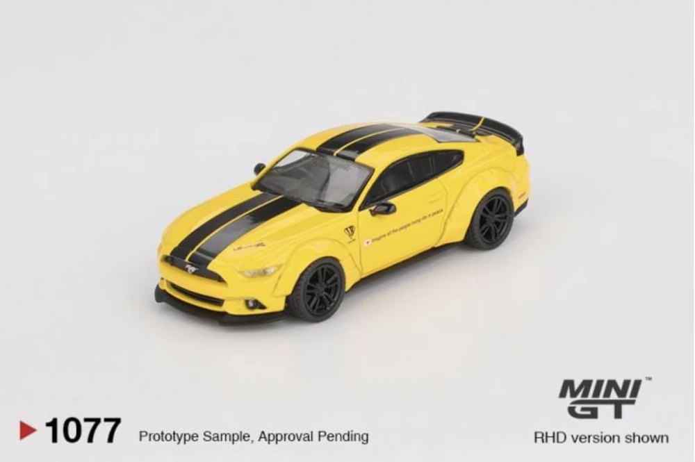 Hot Wheels LB-WORKS FORD MUSTANGTriple Yellow