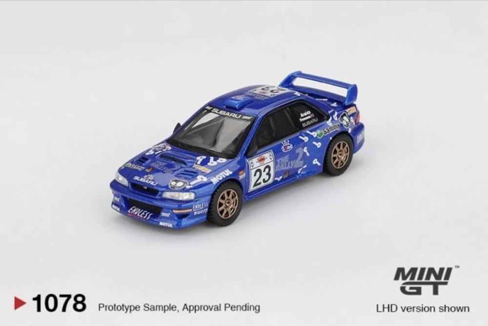 Hot Wheels Subaru Impreza WRC99#23 2000 Acropolis Rally