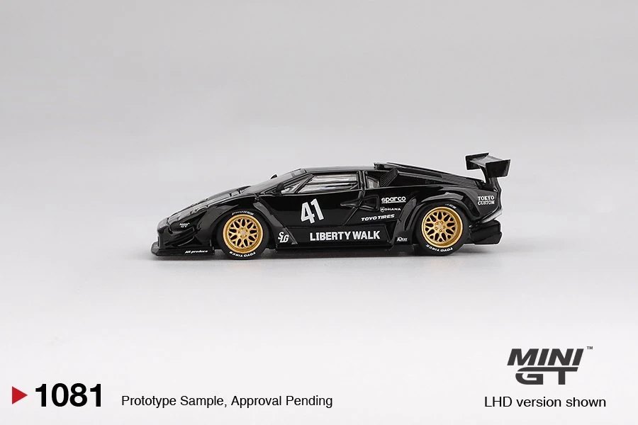 2025 Lamborghini Countach LB-WORKS Black Black: Image 4