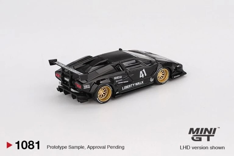 2025 Lamborghini Countach LB-WORKS Black Black: Image 3
