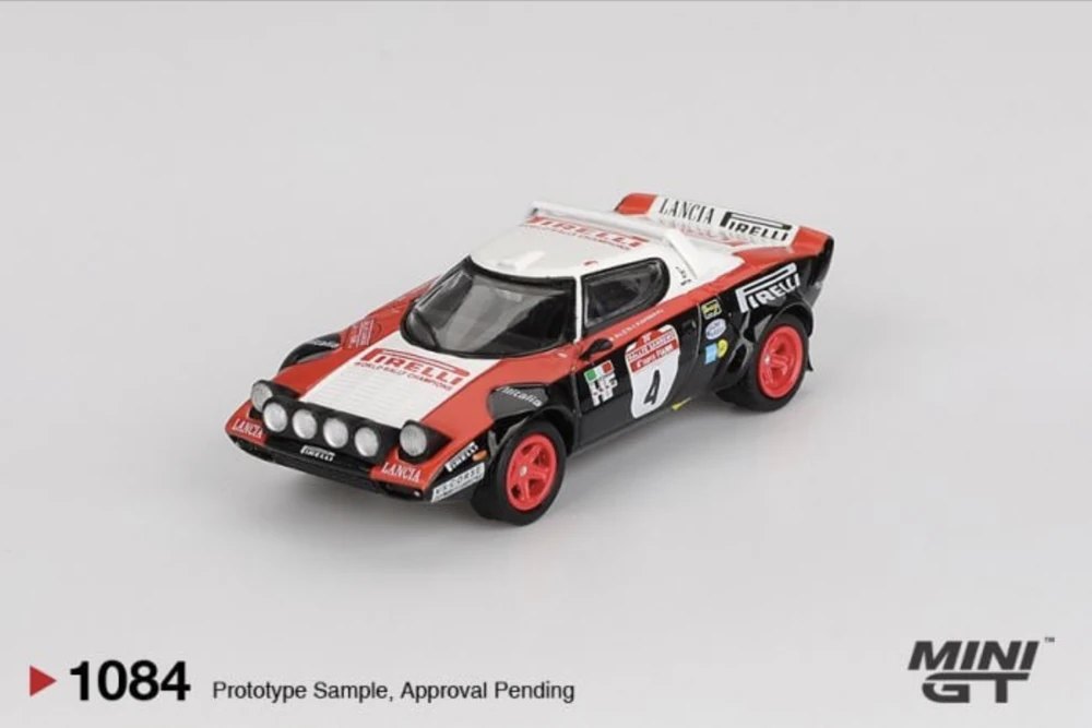 Hot Wheels Lancia Stratos HF#4 1978 Rally Sanremo Winner