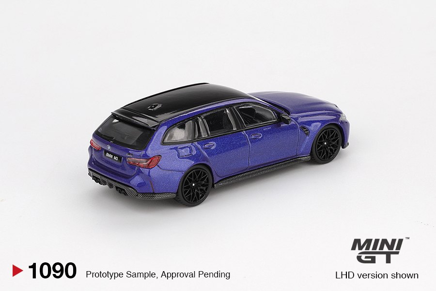 2025 BMW M3 Competition Touring Portimao Blue Metallic Blue: Image 2