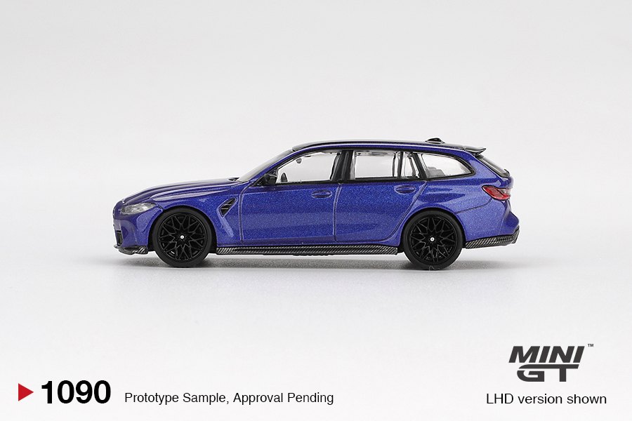 2025 BMW M3 Competition Touring Portimao Blue Metallic Blue: Image 3