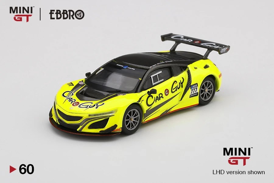 2020 Honda NSX GT3 #777 Carguy Racing 2018 Suzuka 10 Hr. Yellow: Image 2