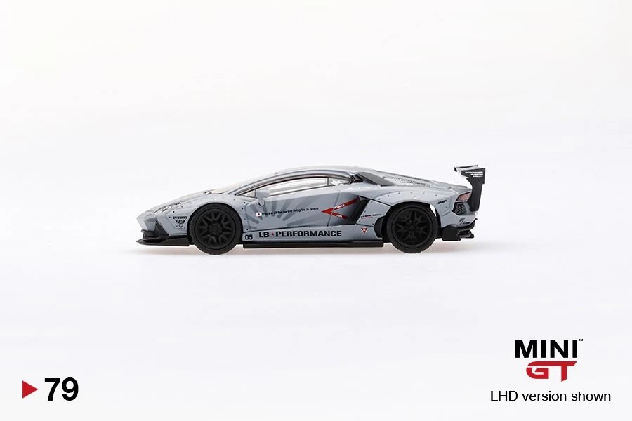 Hot Wheels LB★WORKS Lamborghini Aventador LB-R Fighters Works Matte Grey