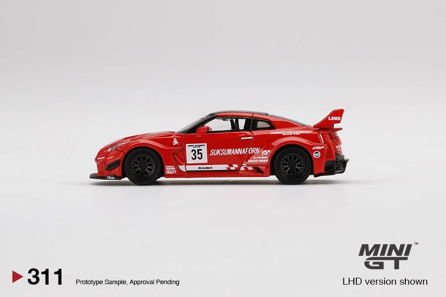 Hot Wheels LB-Silhouette Works GT Nissan 35GT-RR Ver. 1 Infinite Motorsport Motul