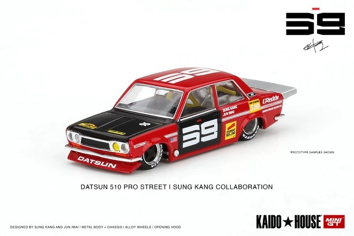 Hot Wheels Datsun 510 Pro Street SK510 Red