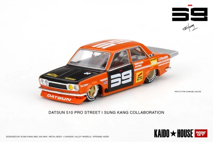 Hot Wheels Datsun 510 Pro Street SK510 Orange
