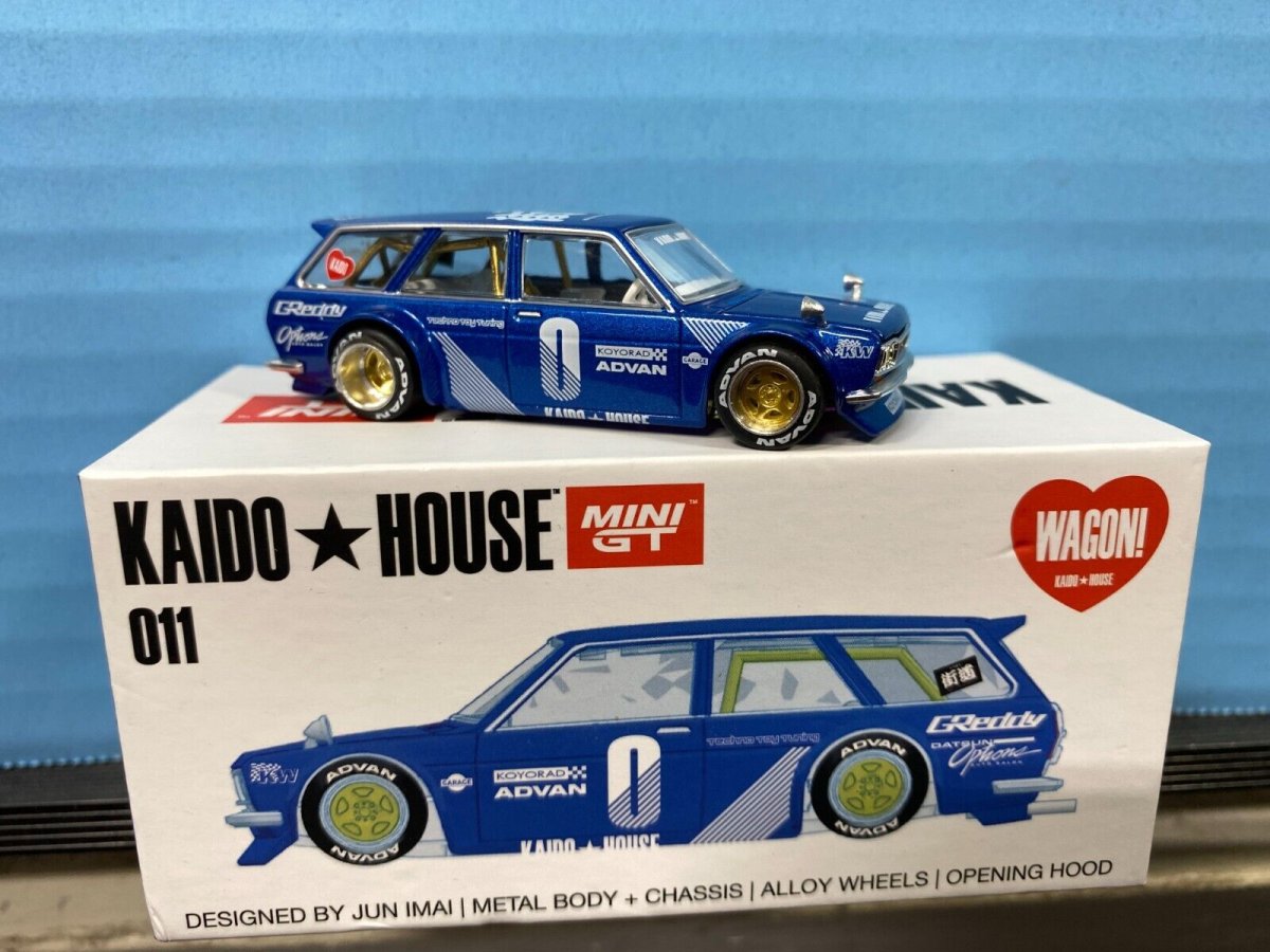 2022 Datsun KAIDO 510 Wagon Blue Blue: Image 3