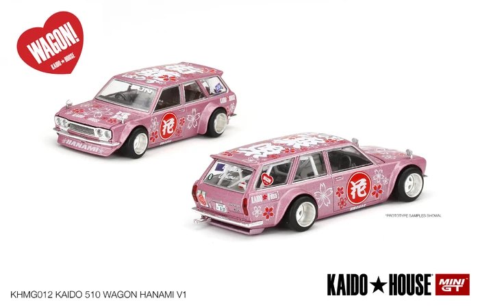 Hot Wheels Datsun KAIDO 510 Wagon Hanami V1