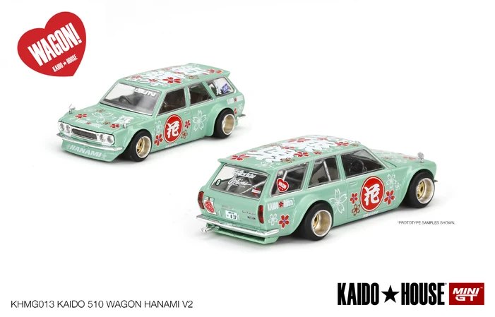 Hot Wheels Datsun KAIDO 510 Wagon Hanami V2
