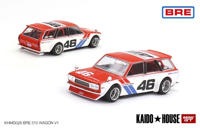 Hot Wheels Datsun KAIDO 510 Wagon BRE V1
