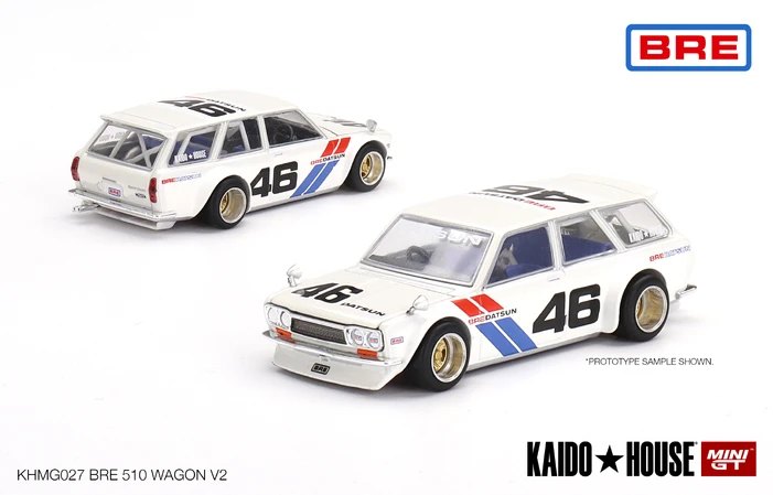 Hot Wheels Datsun KAIDO 510 Wagon BRE V2