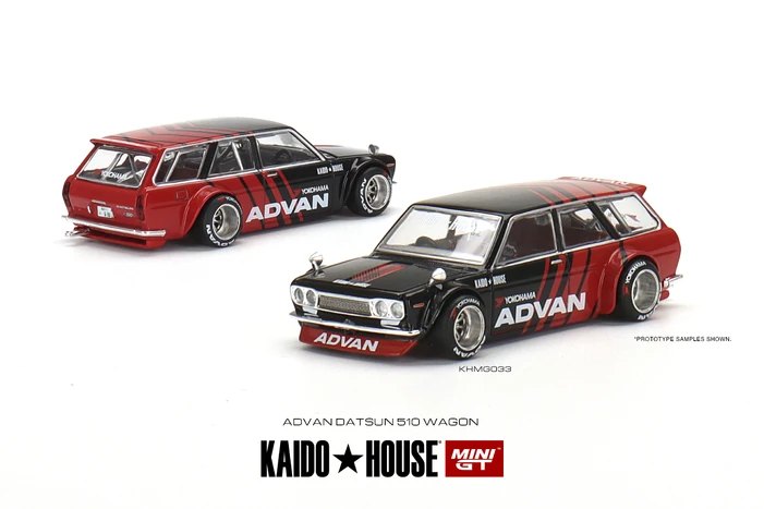 Hot Wheels Datsun KAIDO 510 Wagon ADVAN