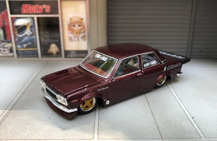 Hot Wheels Datsun 510 Pro Street GReddy Black Limited