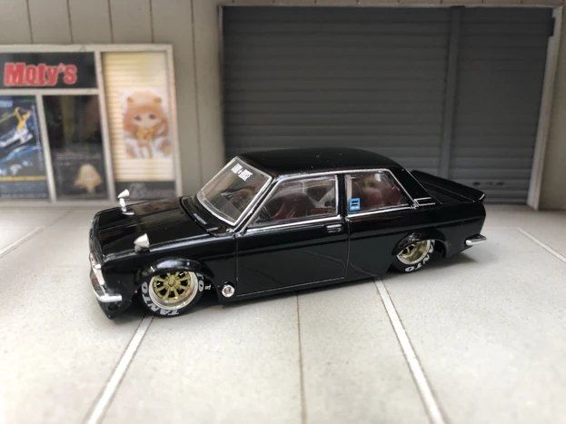 Hot Wheels Datsun 510 Street Tanto Black Limited