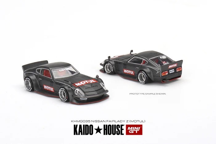 Hot Wheels Datsun KAIDO Fairlady Z MOTUL V1
