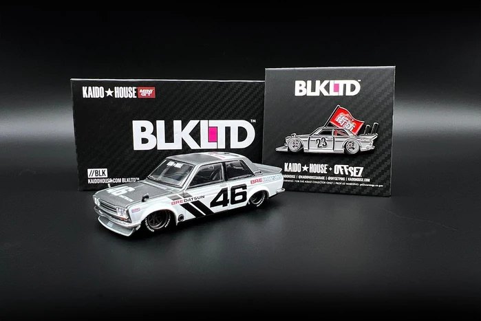Hot Wheels Datsun 510 Street BRE510 V3 Black Limited