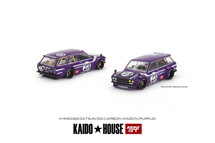 Hot Wheels Datsun KAIDO 510 Wagon CARBON FIBER V1