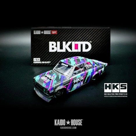 Hot Wheels Datsun 510 Pro Street HKS V1