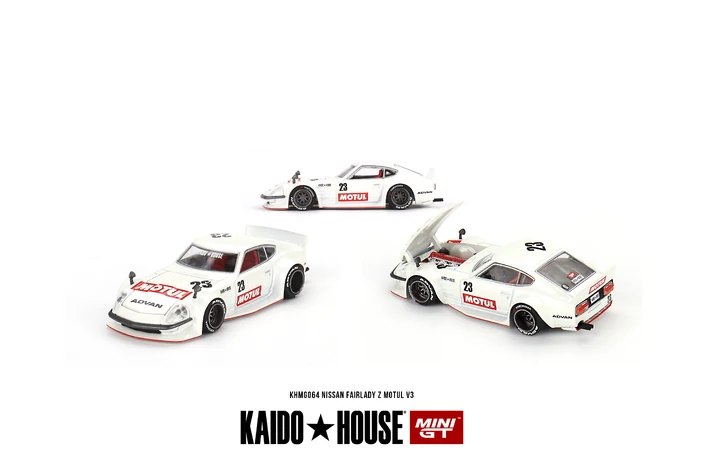 Hot Wheels Datsun KAIDO Fairlady Z MOTUL V3