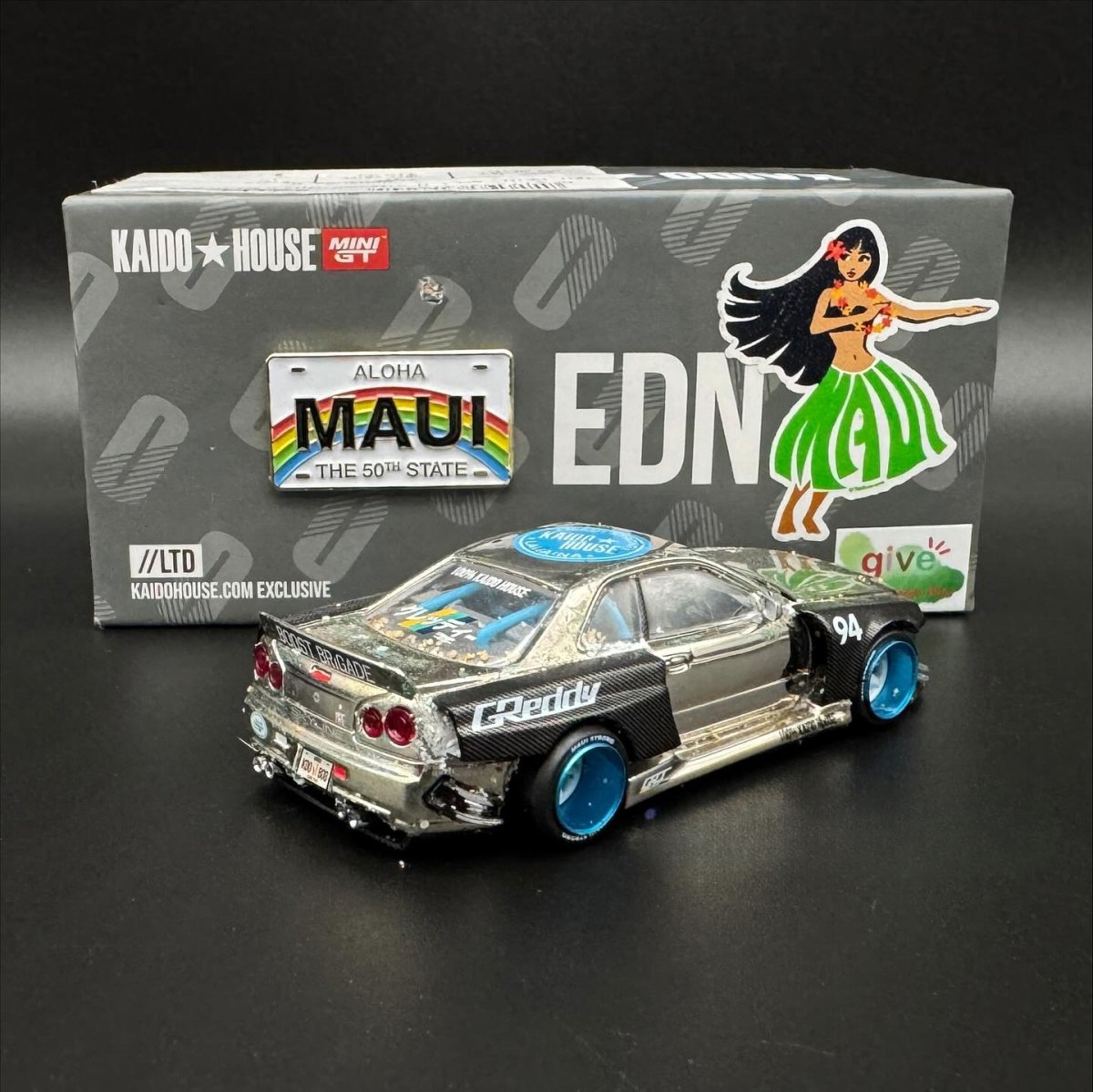 2023 Nissan Skyline GT-R (R34) Kaido Works (Greddy) Chrome plated Chrome: Image 2