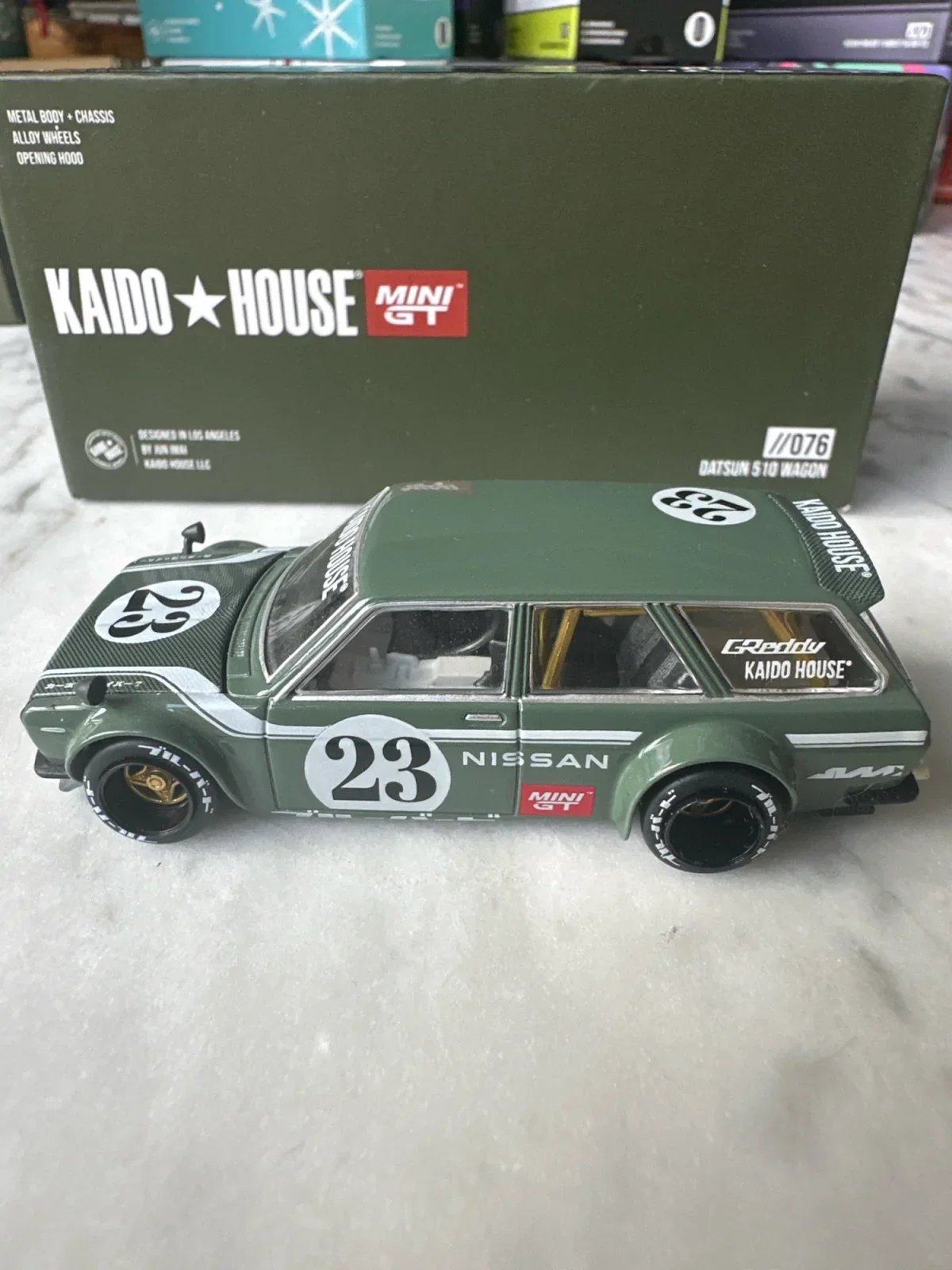 2023 Datsun KAIDO 510 Wagon CARBON FIBER V3 Green: Box: Image 2