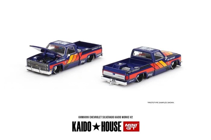 Hot Wheels Chevrolet Silverado Kaido Works V2
