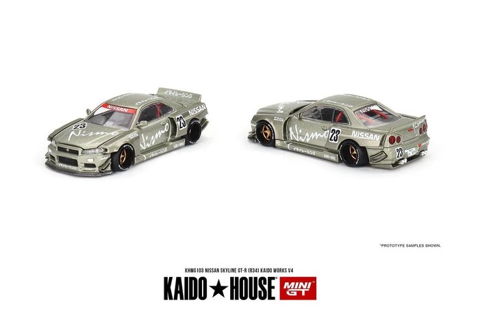 Hot Wheels Nissan Skyline GT-R (R34) Kaido Works V4