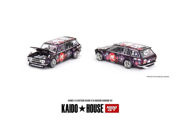 Hot Wheels Datsun KAIDO 510 Wagon Hanami V3