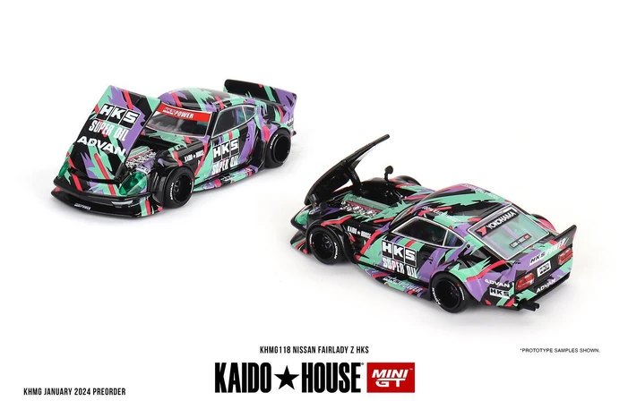 Hot Wheels Kaido GT Nissan Fairlady Z HKS V1