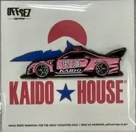 2024 Nissan Skyline GT-R (R34) Kaido Works V2 Aero Police (Tokyo Pop Up Exclusive) Pink: Image 2