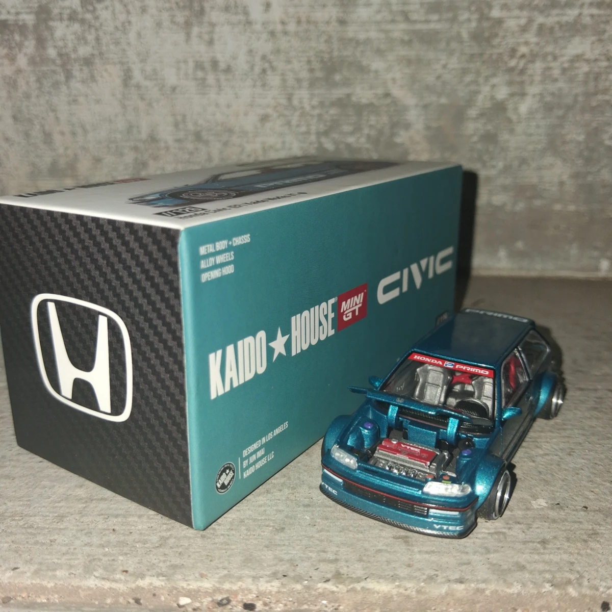2024 Honda Civic (EF) Kaido Works V1 Green: Box: Image 2