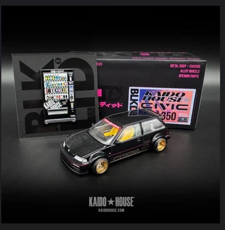 2024 Honda Civic (EF) Kaido Works BLKLTD Black: Image 2