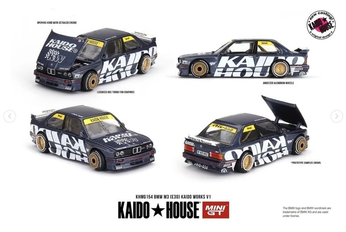 Hot Wheels BMW M3 (E30) Kaido Works V1