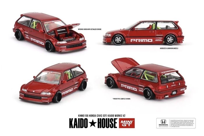 Hot Wheels Honda Civic (EF) Kaido Works V2