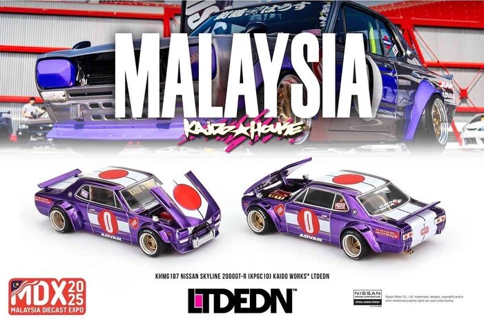 Hot Wheels Nissan Skyline 2000GT-R (KPGC 10) Kaido Works LTDEDN