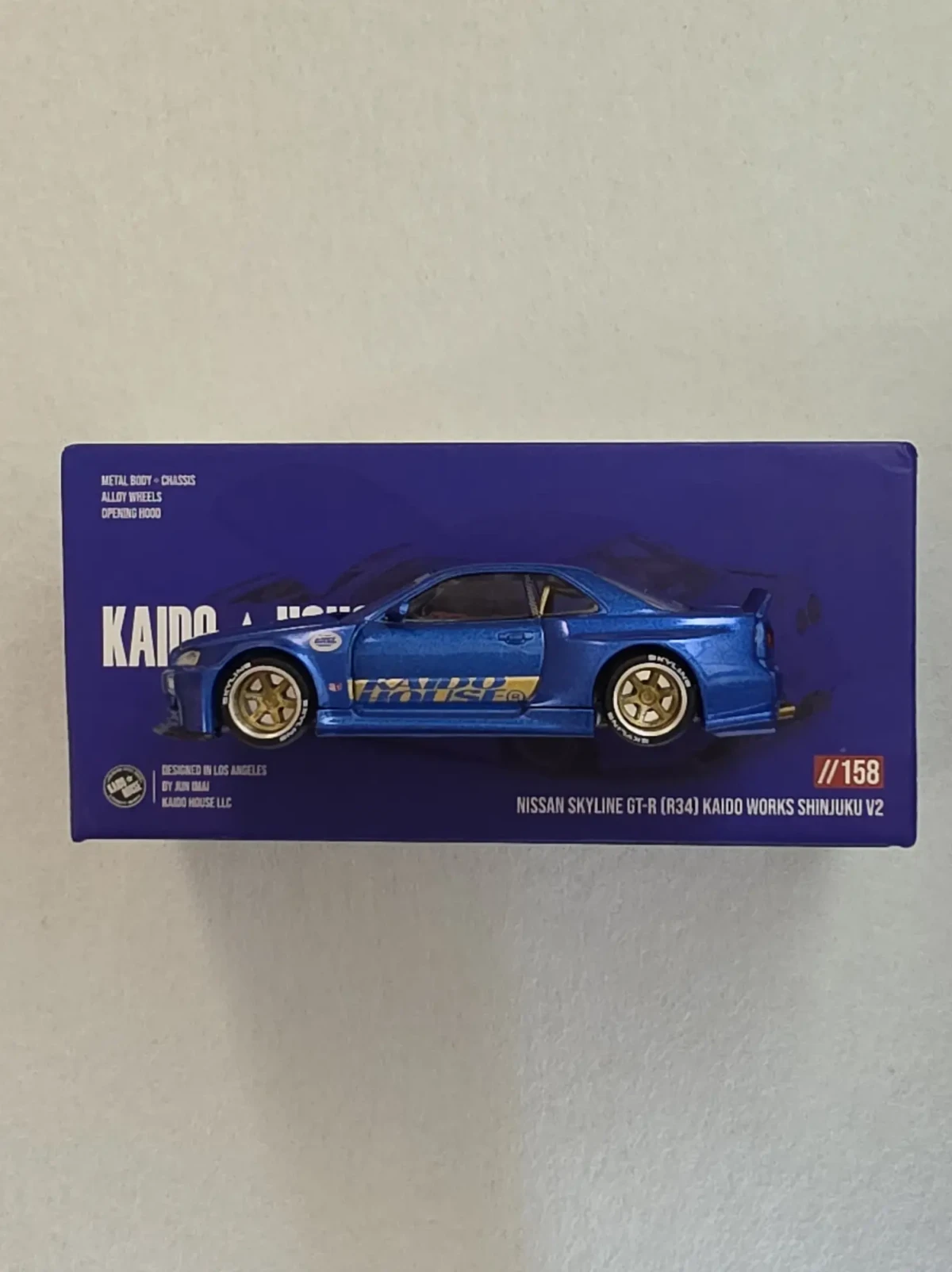 2025 Nissan Skyline GT-R (R34) Kaido Works Shinjuku V2 Blue: No Package: Image 5