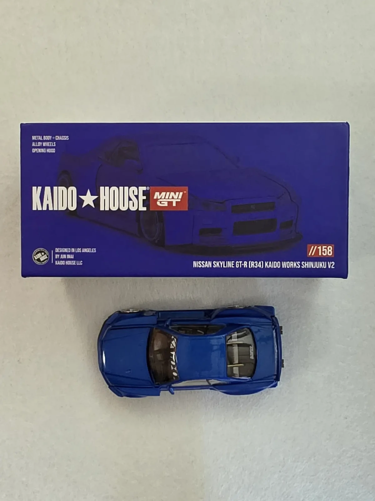 2025 Nissan Skyline GT-R (R34) Kaido Works Shinjuku V2 Blue: No Package: Image 6