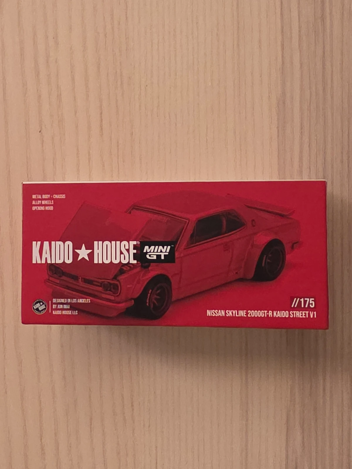 2025 Nissan Skyline 2000GT-R (KPGC 10) Kaido Street V1 Red: Box: Image 5