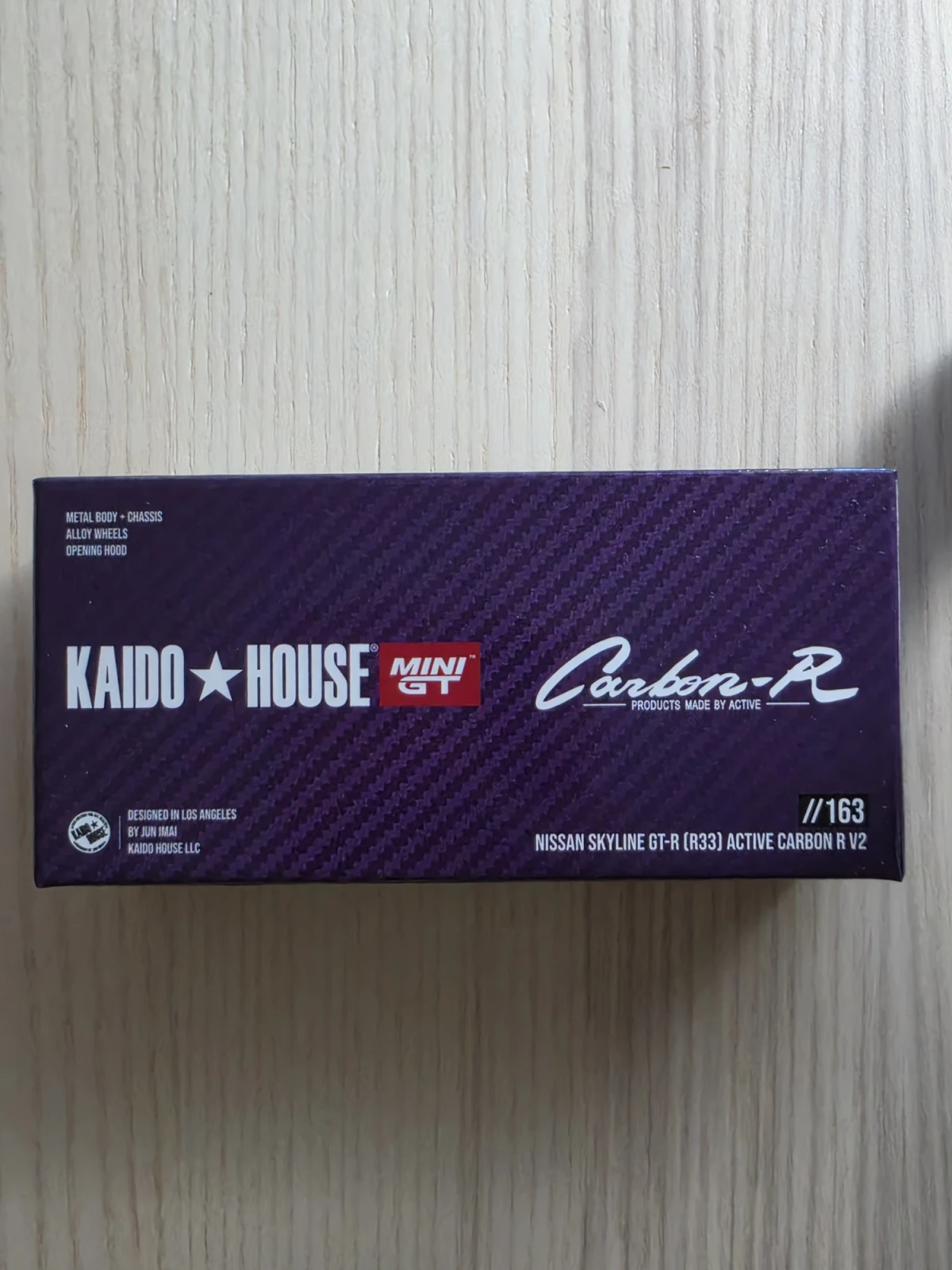 2025 Nissan Skyline GT-R (R33) Carbon R V2 Purple: Box: Image 5