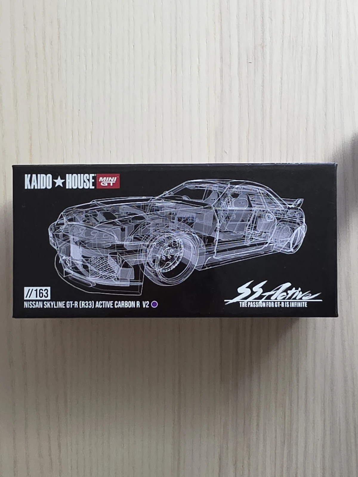 2025 Nissan Skyline GT-R (R33) Carbon R V2 Purple: Box: Image 3