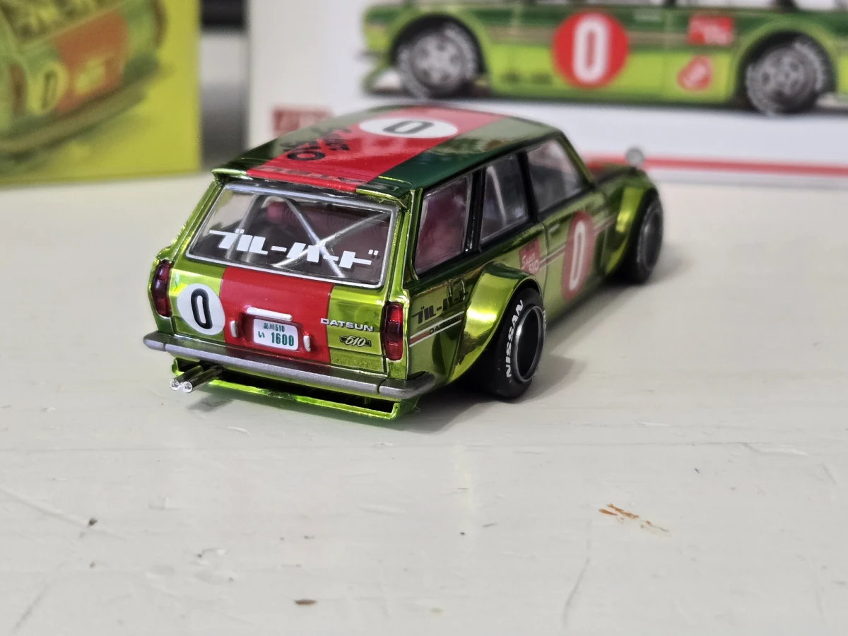 2025 Datsun 510 Wagon Kaido OG Flo Yellow Yellow: No Package: Image 7